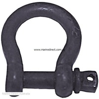 RWB314Y   Shackle BLACK Bow 10mm