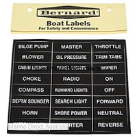 RWB449   Label -Boat Stick-On