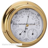 RWB4554   Clock RS Zone Brass 120mm