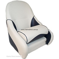 RWB5075   Seat Flip-Up White/Blue