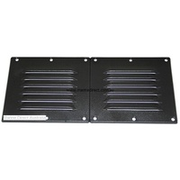 RWB509   Vent -Plast Louvre Black