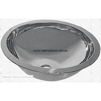 RWB5284   Sink S/S Oval 390x510mm