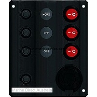 RWB5825   Switch Panel CB 3 Sw &Cig