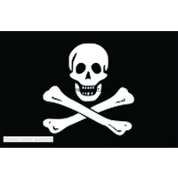 RWB8815   Pirates Flag 300x450mm