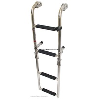 RWB996   4 Step Stainless Ladder