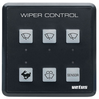 Vetus Marine Part     RWPANEL2     Windscreen wiper control panel for up to 3 wipers, 12/24 Volt, incl. control panel