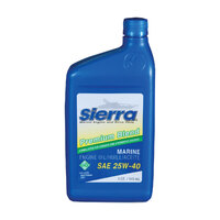 S18-9400-2   BLA   Sierra Marine Stern Drive 4-Stroke Engine Oil - 25W-40