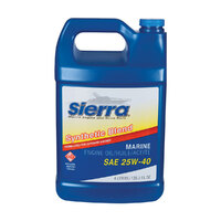 S18-9440-3   BLA   Sierra Marine Outboard 4-Stroke Engine Oil - Synthetic Blend 25W-40