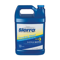 S18-9500-3   BLA   Sierra Marine Outboard 2-Stroke Engine Oil  - Premium "Blue" TC-W3