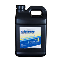 S18-9500-4   BLA   Sierra Marine Outboard 2-Stroke Engine Oil  - Premium "Blue" TC-W3