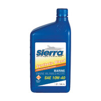 S18-9551-2   BLA   Sierra Marine Outboard 4-Stroke Engine Oil - Semi-Synthetic 10W-40 FC-W