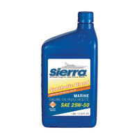 S18-9552-8   BLA   Sierra Marine Outboard 4-Stroke Engine Oil  - Semi-Synthetic 25W-50 FC-W