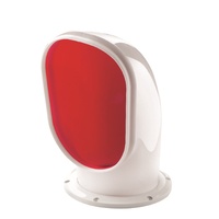 Vetus Marine Part     SAMOENS     Cowl ventilator type Samoen S, silicone with red interior, Ø 125 mm (incl. fixed synthetic ring)