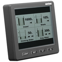 Vetus Marine Part     SENSORD     Display for level indication via bus-system, max 4 tanks, 12/24 V