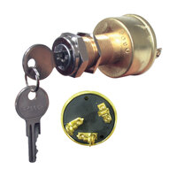 SMP39060-1   BLA   Sierra Marine Ignition Switch - Brass