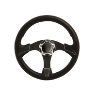 Vetus Marine Part     SWNOC35     Steering wheel NOCTIS, black with chrome inserts, Ø 350 mm