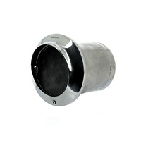 Vetus Marine Part     TRC100SV     Stainless steel transom exhaust connection with check valve Ø 100 mm