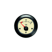 Vetus Marine Part     WATERN     Water level indicator, cream, 12/24V, cut-out size Ø 52 mm (excl. sensor)