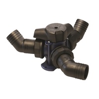 Vetus Marine Part     Y3V     Plastic three-way valve, without hose connections