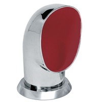 Vetus Marine Part     YOG316R     Cowl ventilator Ø 125 mm ID, type Yogi, S/S316, with red interior (incl. ring and nut)